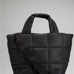 Quilted Grid Crossbody 5 L black